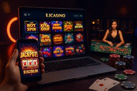 Live Domino QQ table on mode slot mobile app showing dealer, tiles, and betting interface